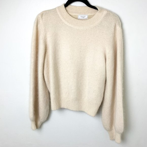 Sage The Label Inamorata Angora Sweater Medium - Picture 2 of 9